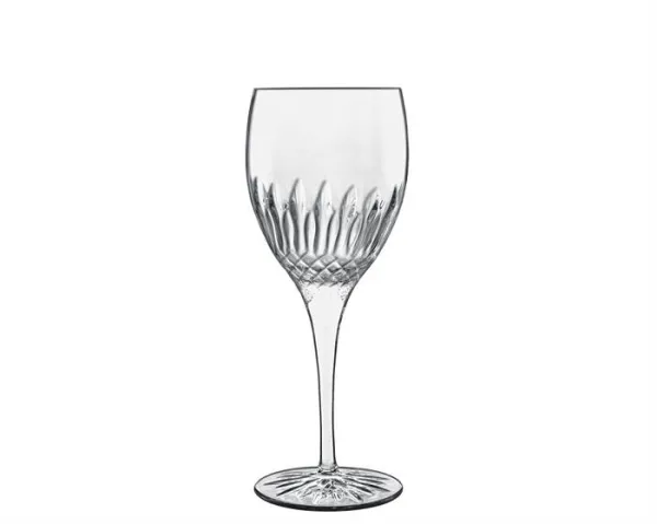 Luigi Bomioli Diamant white wine glasses 38 cl. 4 pcs.
